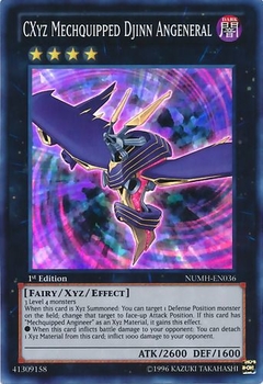 CXyz Mechquipped Djinn Angeneral - NUMH - Super Rare