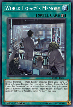 World Legacy's Memory - CYHO - Common