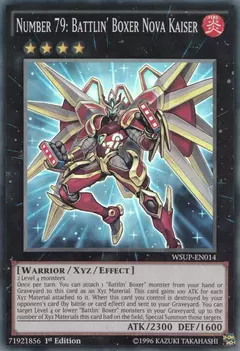Number 79: Battlin' Boxer Nova Kaiser - WSUP - Super Rare