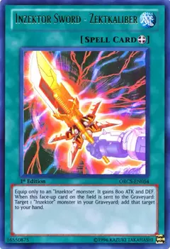 Inzektor Sword - Zektkaliber - ORCS - Ultra Rare