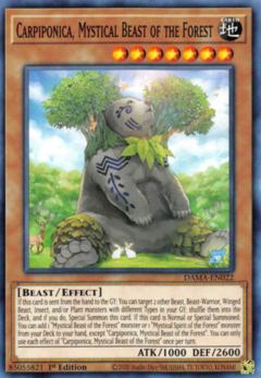 Carpiponica, Mystical Beast of the Forest - DAMA - Common