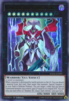 Number XX: Utopic Dark Infinity - DANE - Ultra Rare