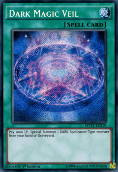 Dark Magic Veil - MVP1 - Secret Rare