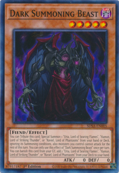 Dark Summoning Beast - SDSA - Common