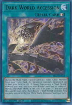 Dark World Accession - SR13 - Ultra Rare