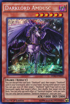 Darklord Amdusc - DESO - Secret Rare
