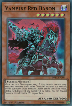 Vampire Red Baron - DASA - Super Rare