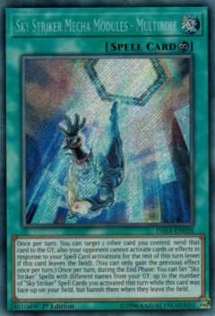 Sky Striker Mecha Modules - Multirole - DASA - Secret Rare