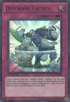 Defensive Tactics - LCGX - Ultra Rare