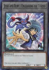 Jesse and Ruby - Unleashing the Legend - SDCB - Super Rare