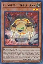 G Golem Pebble Dog - BLCR - Ultra Rare