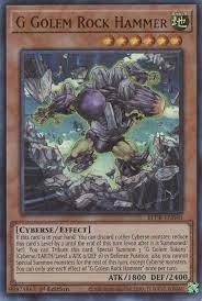 G Golem Rock Hammer - BLCR - Ultra Rare