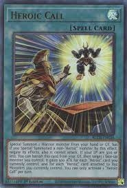 Heroic Call - BLCR - Ultra Rare
