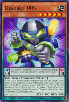 Deskbot 005 - MP16 - Common
