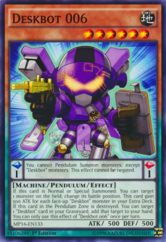 Deskbot 006 - MP16 - Common
