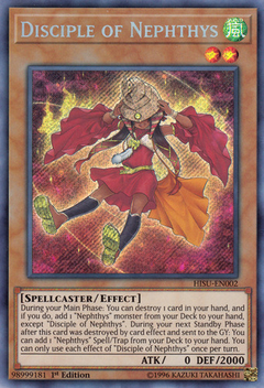 Disciple of Nephthys - HISU - Secret Rare