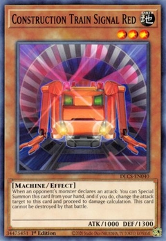 Construction Train Signal Red - DLCS - Common