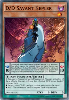 D/D Savant Kepler - DOCS - Common