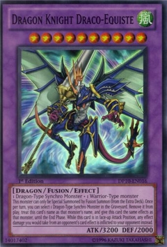 Dragon Knight Draco-Equiste - DP10 - Super Rare