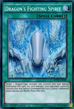Dragon's Fighting Spirit - MVP1 - Secret Rare
