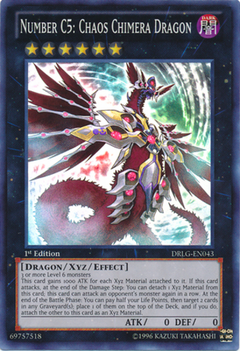 Number C5: Chaos Chimera Dragon - DRLG - Super Rare