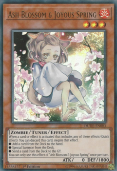 Ash Blossom & Joyous Spring - DUDE - Ultra Rare