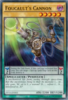 Foucault's Cannon - DUEA - Super Rare