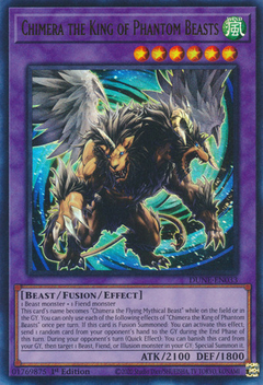 Chimera the King of Phantom Beasts - DUNE - Ultra Rare