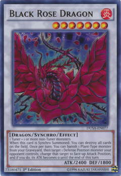 Black Rose Dragon - DUSA - Ultra Rare
