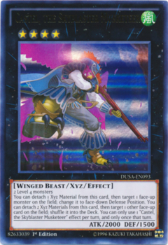 Castel, the Skyblaster Musketeer (dañada) - DUSA - Ultra Rare