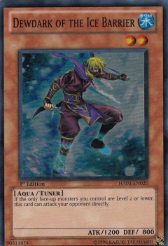 Dewdark of the Ice Barrier - HA03 - Super Rare