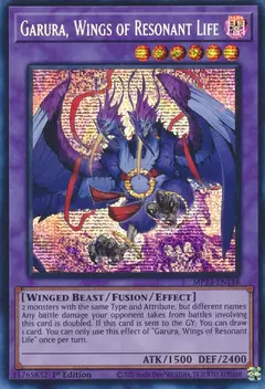 Garura, Wings of Resonant Life - MP23 - Prismatic Secret Rare