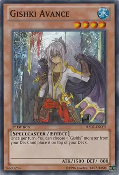 Gishki Avance - HA07 - Super Rare
