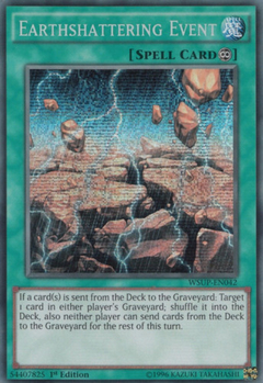 Earthshattering Event - WSUP - Secret Rare