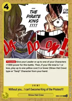 Without You... I cant become King of the Pirates!!! - EB02-059 - C - comprar online
