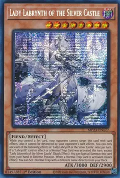 Lady Labrynth of the Silver Castle - MP23 - Prismatic Secret Rare