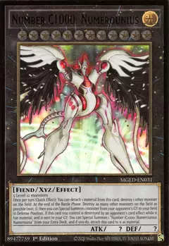 Number C1000: Numerounius - MGED - Gold Rare