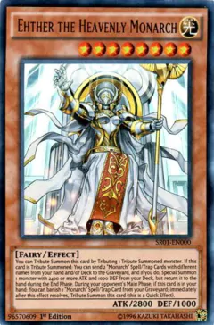 Ehther the Heavenly Monarch - SR01 - Ultra Rare