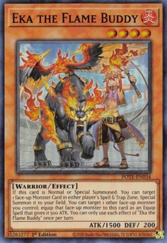 Eka the Flame Buddy - POTE - Super Rare