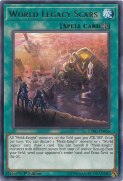 World Legacy Scars - EXFO - Rare
