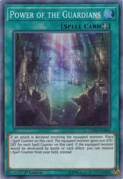 Power of the Guardians - EXFO - Super Rare