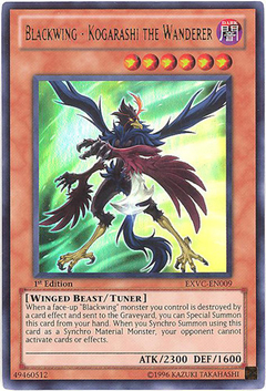 Blackwing - Kogarashi the Wanderer - EXVC - Ultra Rare