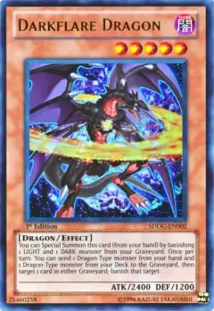 Darkflare Dragon - SDDC - Ultra Rare