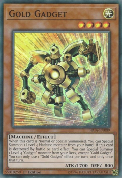 Gold Gadget - FIGA - Super Rare