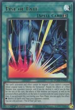 Fist of Fate - EGO1 - Ultra Rare