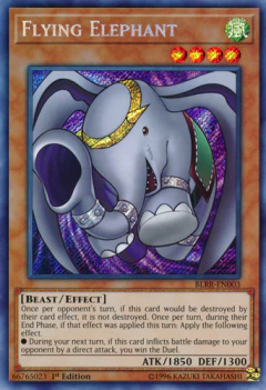 Flying Elephant - BLRR - Secret Rare
