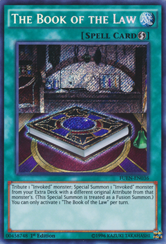 The Book of the Law - FUEN - Secret Rare