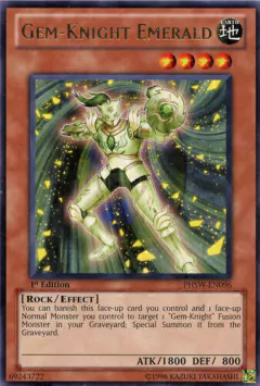 Gem-Knight Emerald - PHSW - Rare