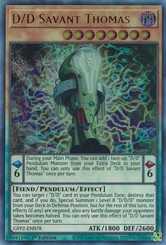 D/D Savant Thomas - GFP2 - Ultra Rare