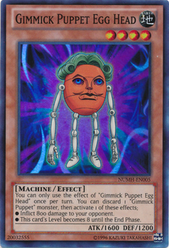 Gimmick Puppet Egg Head - NUMH - Super Rare